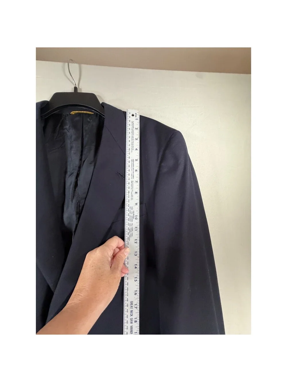Hart Schaffner Marx Gold Trumpeter Navy Blue Blazer Gold Buttons Nordstrom Mens